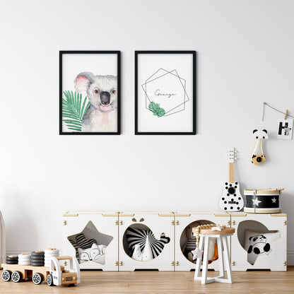 Wall Print |  Botanical - Custom Name