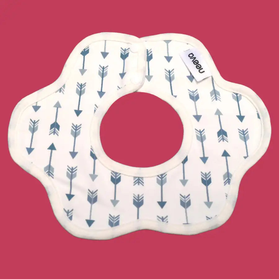 Neeva 5PCS Infant Cotton Drooling Saliva Collar Bibs - Babyonline