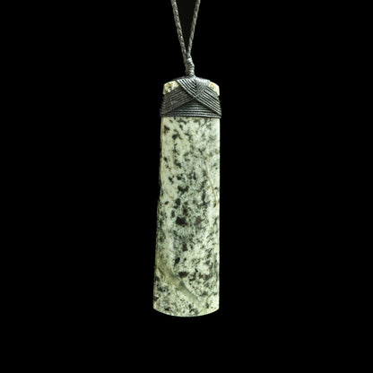 Large Jade Hei Toki by Raegan Bregman Pendant