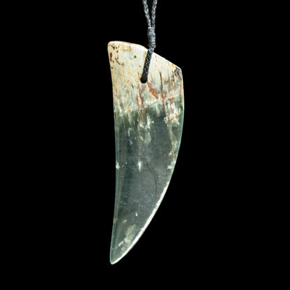 Large Jade Rei-Niho by Alex Sands Pendant