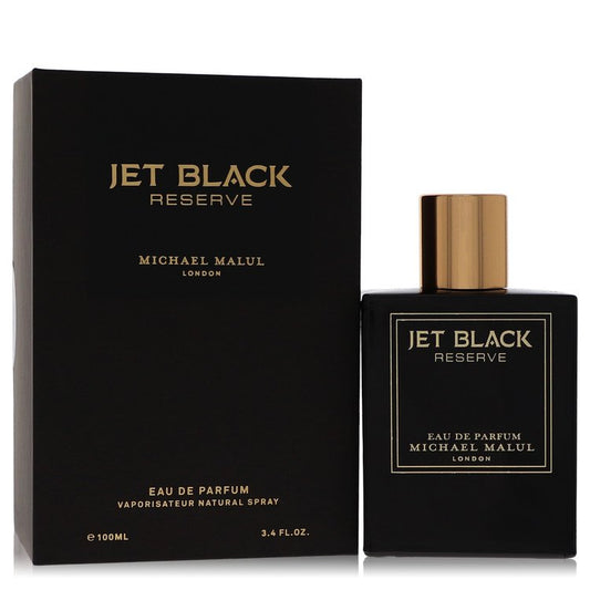 Jet Black Reserve Eau De Parfum Spray by Michael Malul 100 ml