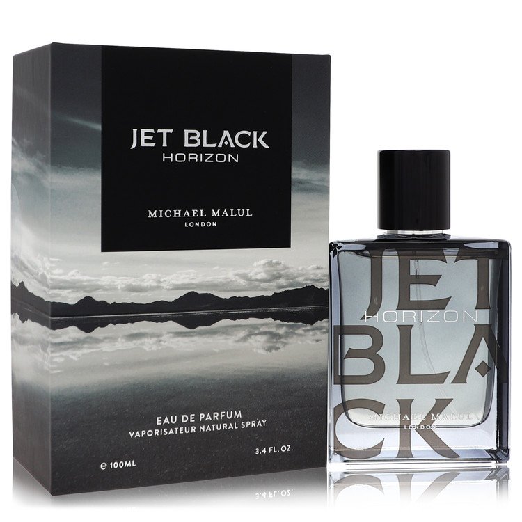 Jet Black Horizon Eau De Parfum Spray by Michael Malul 100 ml
