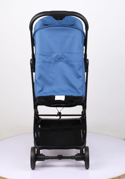 Travel Pram – AirGo Lightweight Stroller with Booster Seat (Blue)