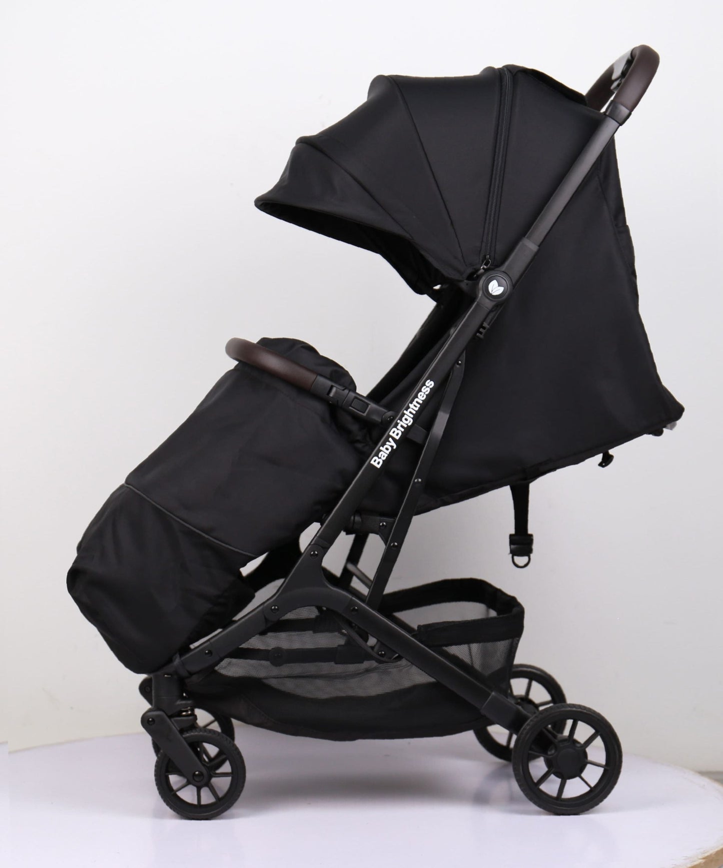 Travel Pram – AirGo Lightweight Stroller with Booster Seat (Black) - image 17