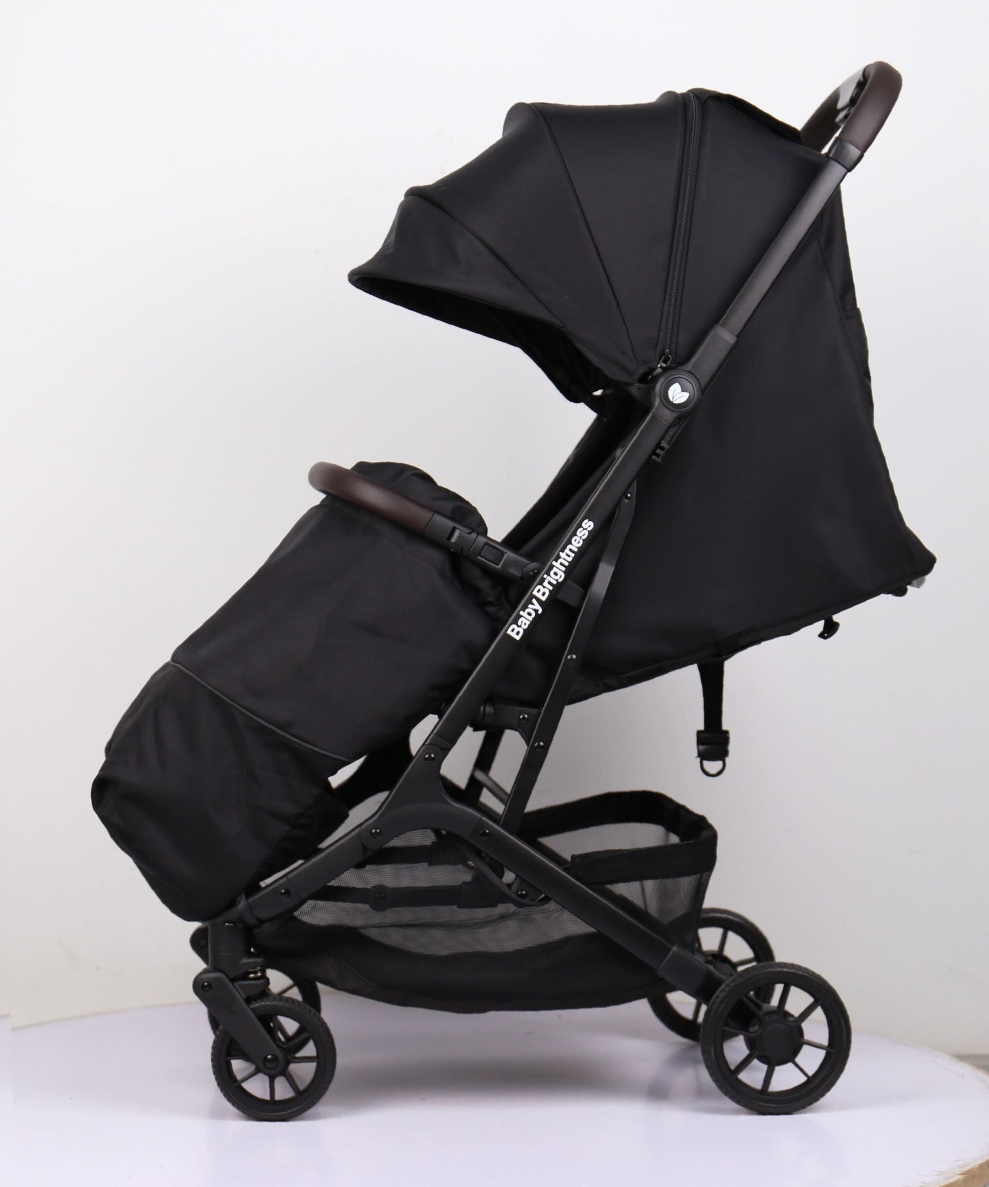 Travel Pram – AirGo Lightweight Stroller with Booster Seat (Black) - image 17