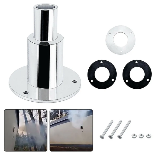 Thru Hull Exhaust Skin Fitting Tube Pipe Air-Diesel Heater