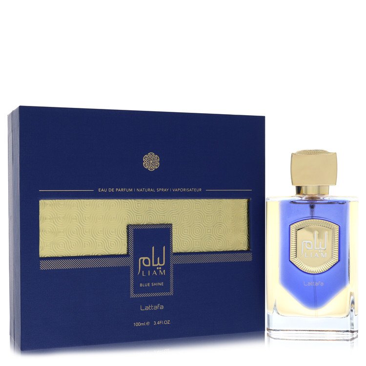 Lattafa Liam Blue Shine Eau De Parfum Spray (Unisex) by Lattafa 100 ml