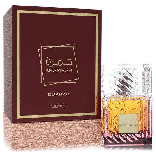 Lattafa Khamrah Dukhan Eau De Parfum Spray (Unisex) by Lattafa 100 ml