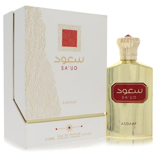 Lattafa Asdaaf Saud Eau De Parfum Spray (Unisex) by Lattafa 100 ml