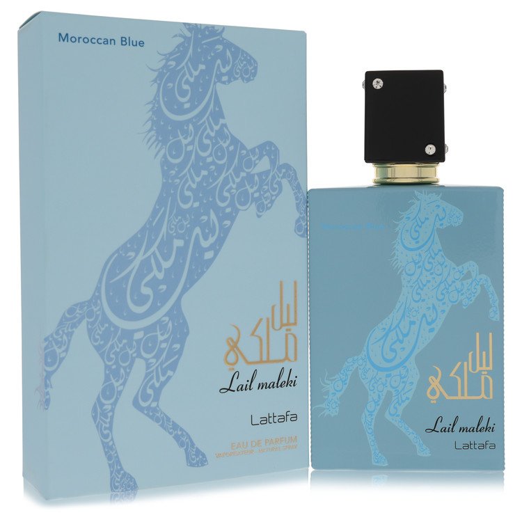 Lattafa Lail Maleki Morrocan Blue Eau De Parfum Spray (Unisex) by Lattafa 100 ml