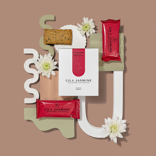 Lila Jasmine - Lactation Bars - Berry & White Chocolate