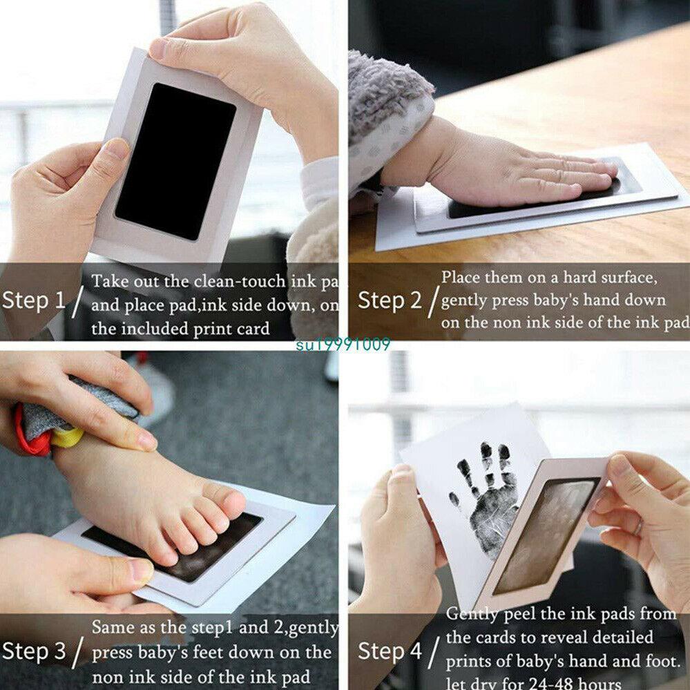 Newborn Wipe Safe Hand & Foot Print Kit