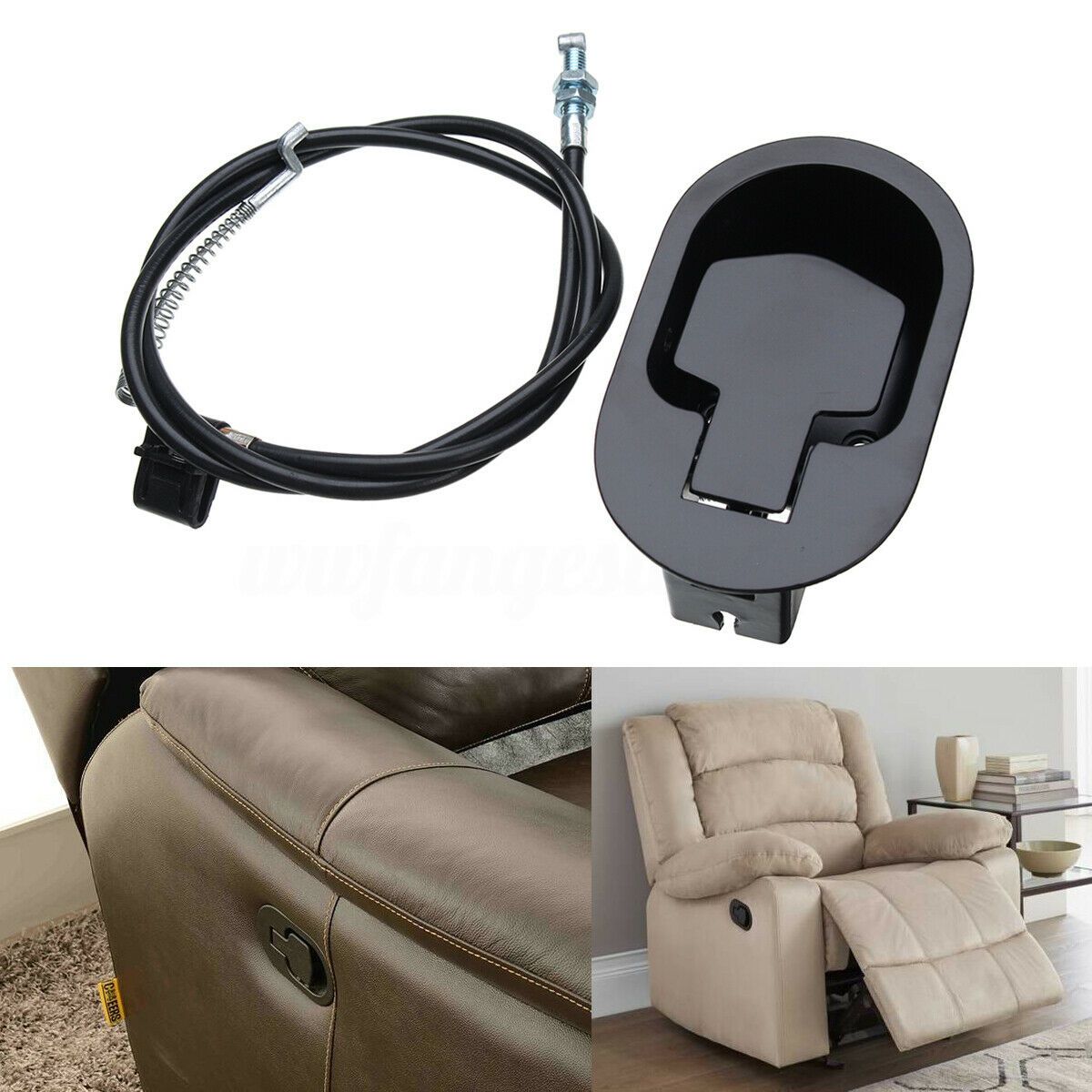 Sofa Lounge Metal Recliner Handle Release Lever Trigger