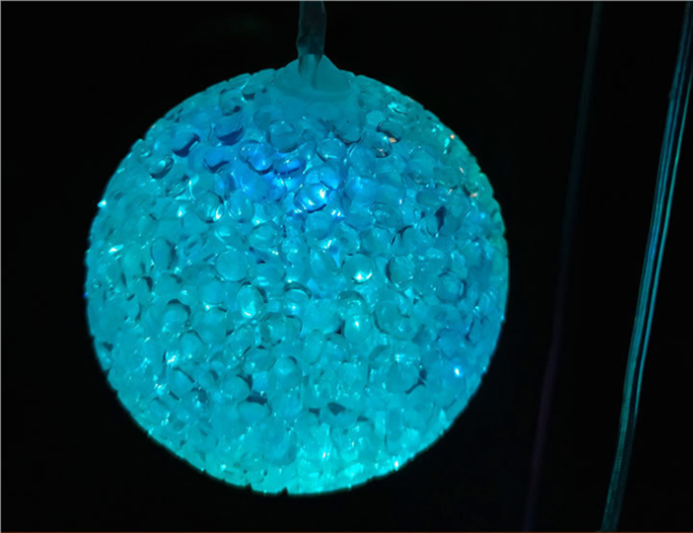 Hanging Wind Chimes Solar Powered LED Light Colour Changing Garden Outdoor Decor