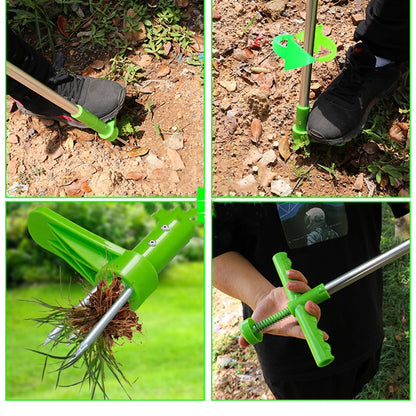 Weed Puller Weeder Twister Twist Pull Garden Lawn Root Killer Remover Tool