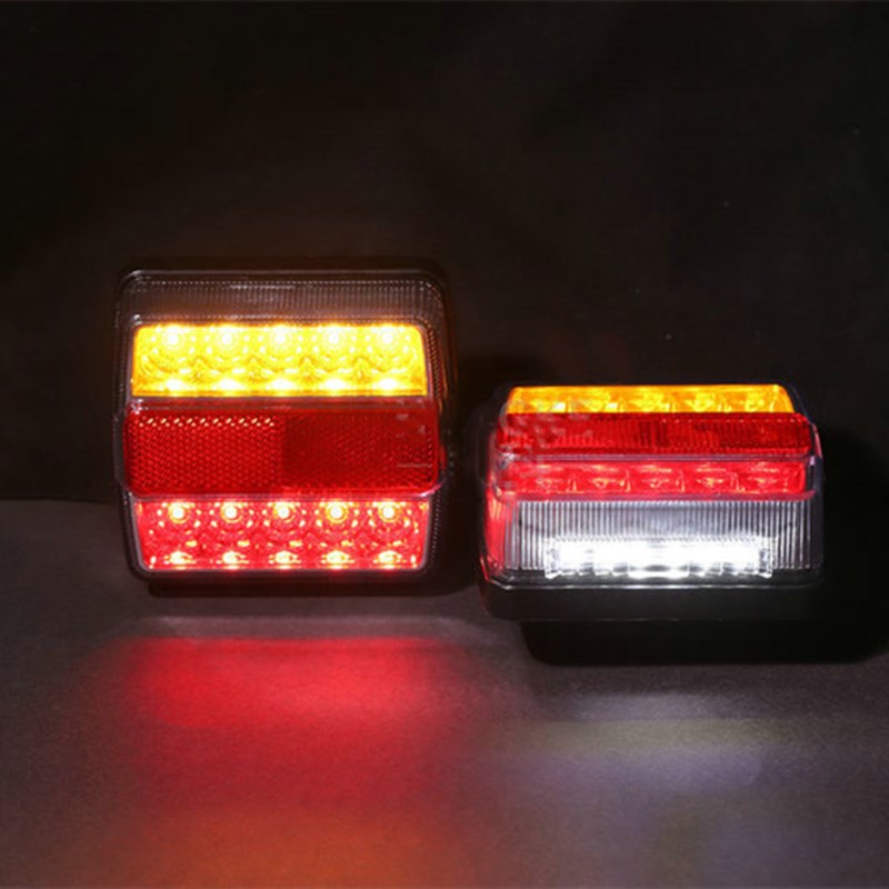 2X Submersible Trailer Tail lights LED Stop Tail Lights Kit - salelink.co.nz
