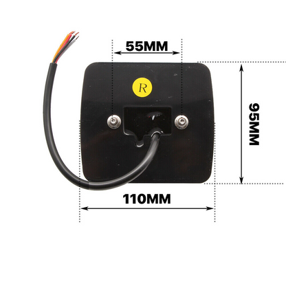 2X Submersible Trailer Tail lights LED Stop Tail Lights Kit - salelink.co.nz