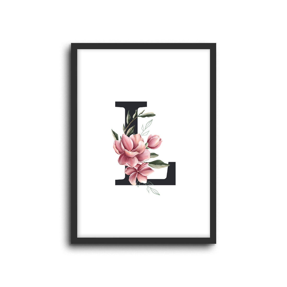 Wall Print |  Magnolia Initials