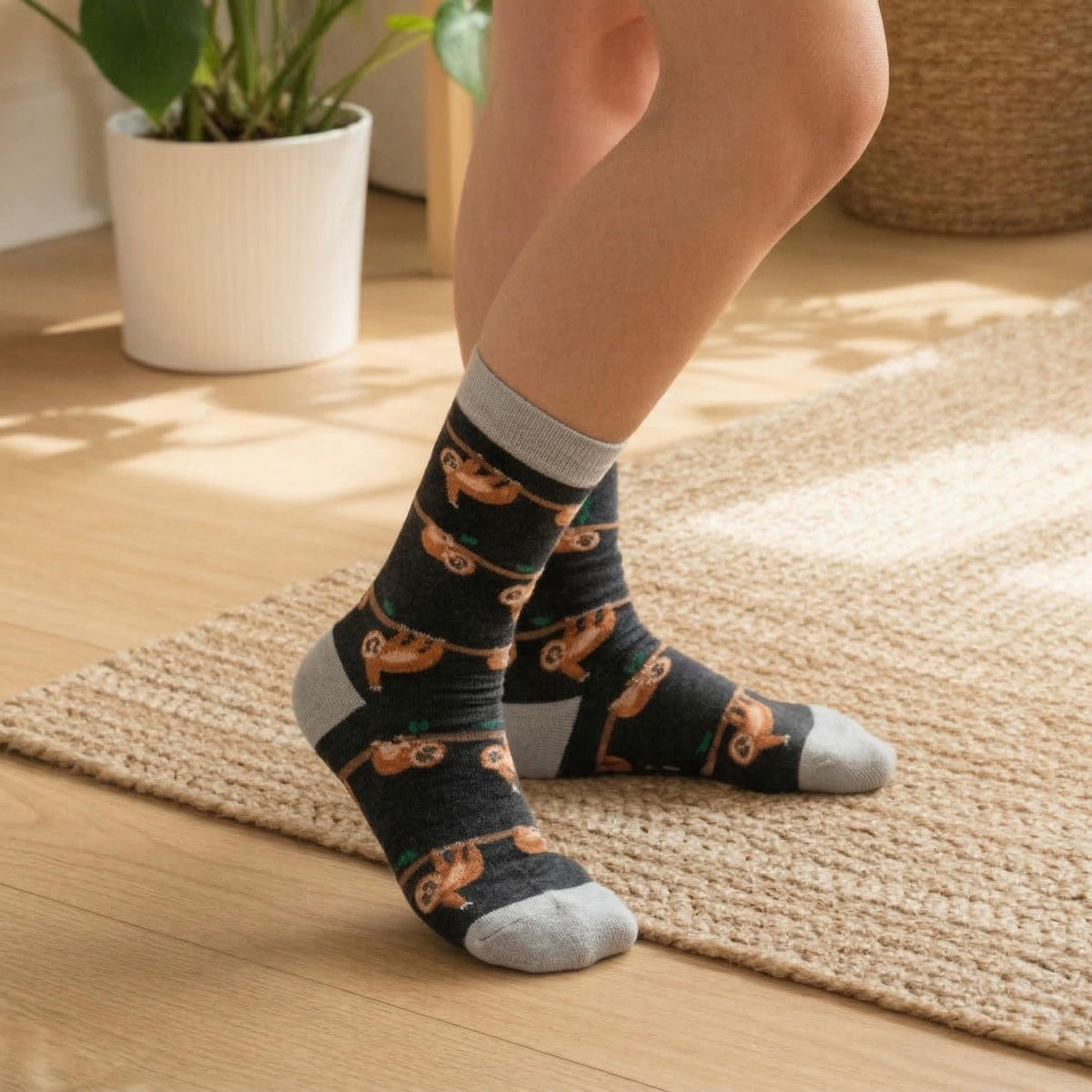 Save the Slow Loris Bamboo Socks