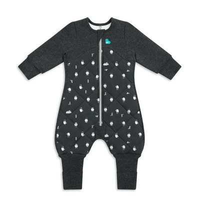 The Premium Love To Dream Sleep Suit™ 2.5 TOG is made with Cotton and Australian Merino Wool. It is an “all-in-one”, versatile sleep solution that eliminates the need for loose blankets in the cot/crib, ensuring a more comfortable sleep, all night long.