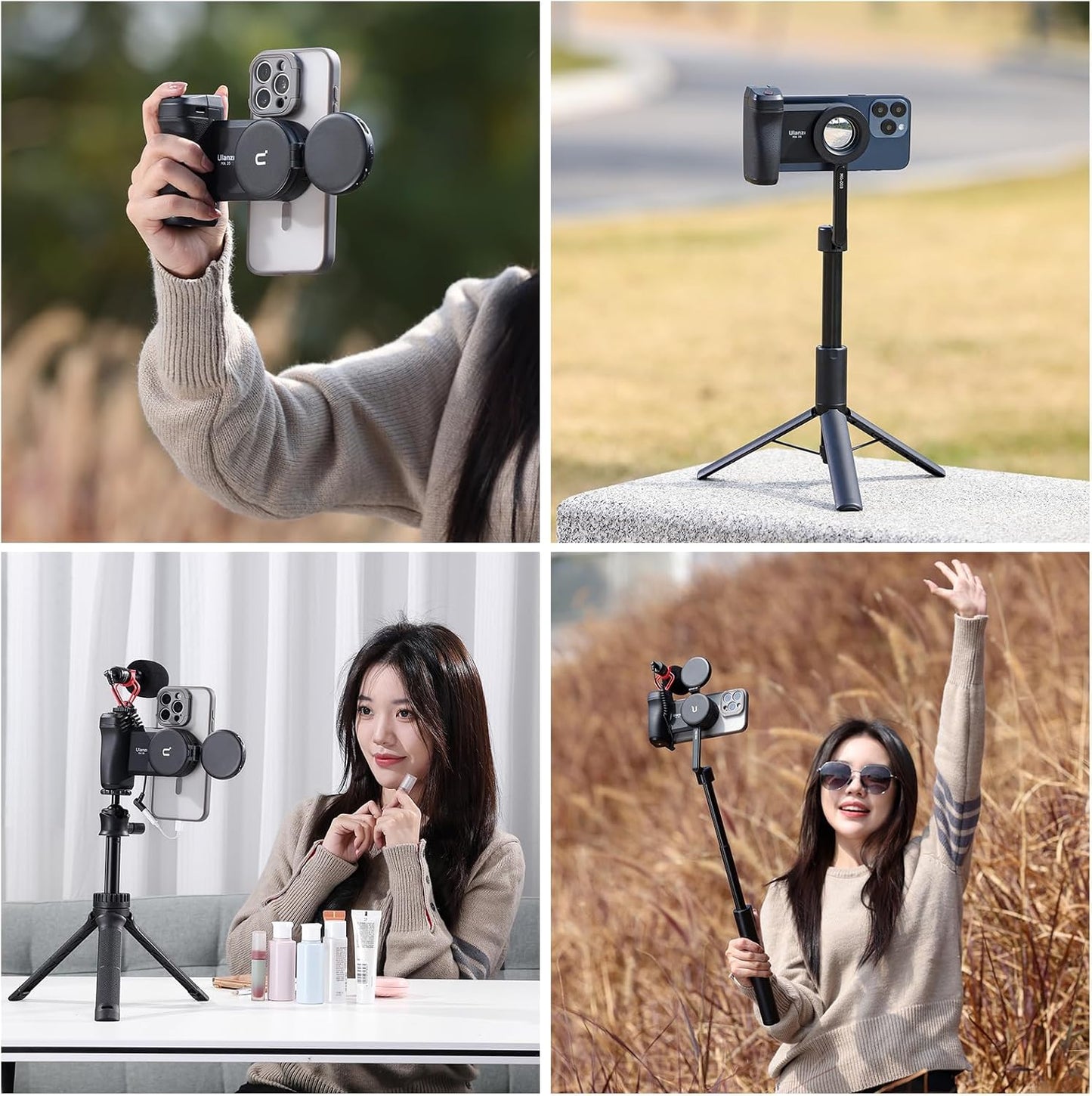ULANZI Selfie Phone Tripod Mount
