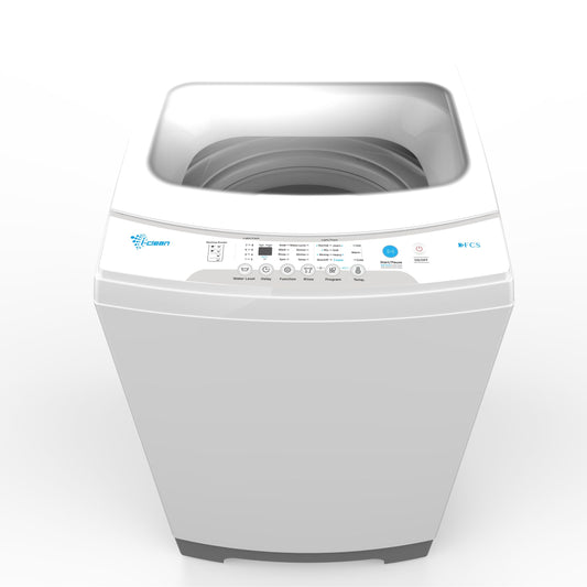 Midea 10KG Top Load Washing Machine with i-clean Function - White