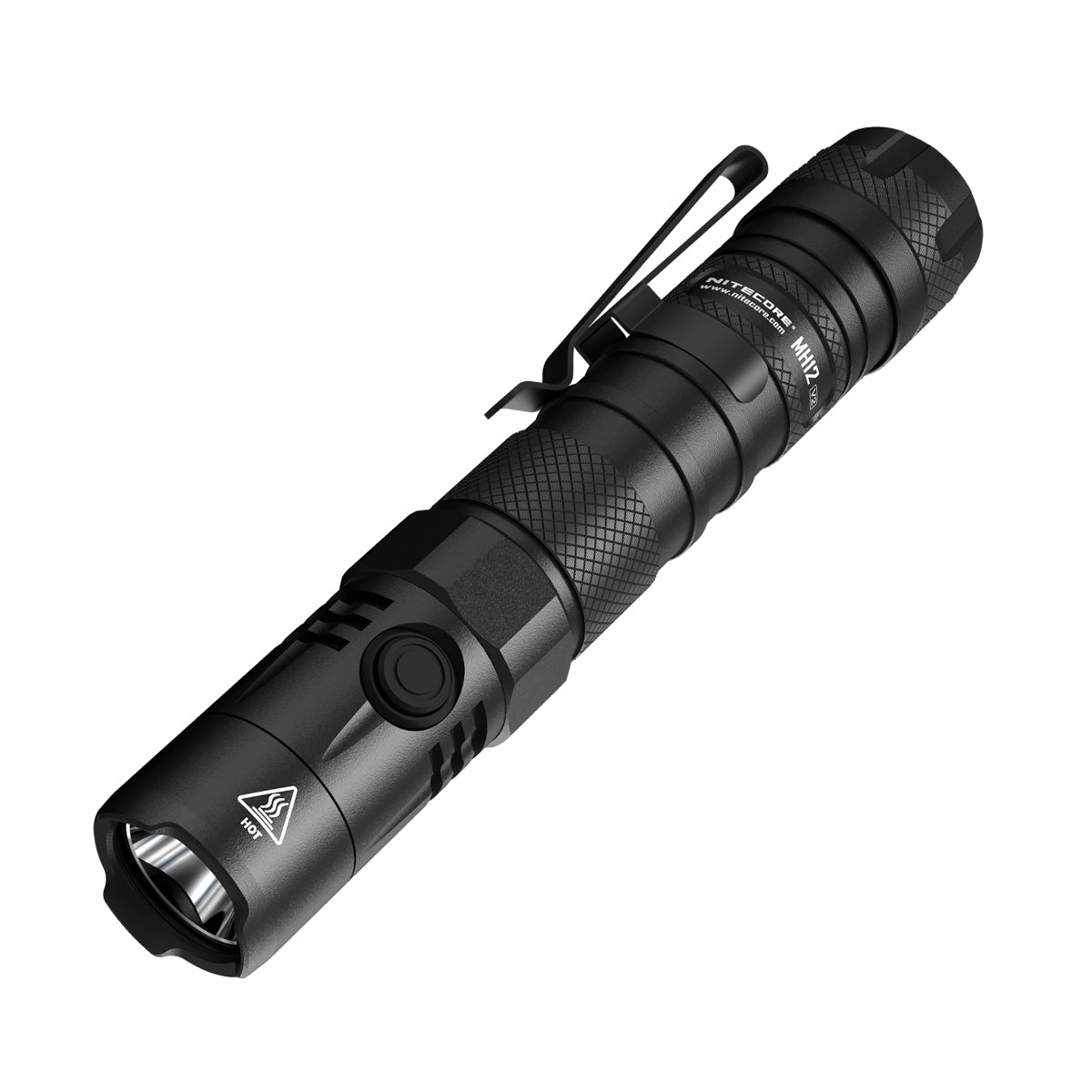 NITECORE MH12 V2 1200 LUMEN USB-C RECHARGEABLE TACTICAL FLASHLIGHT - Actiontech