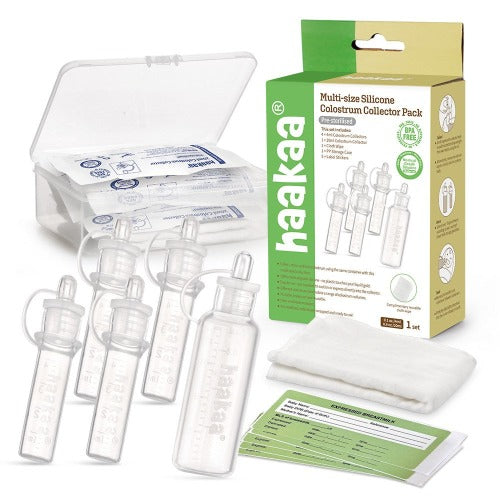 Haakaa - Multi-Size Silicone Colostrum Collector Pack