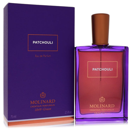 Molinard Patchouli Eau De Parfum Spray (Unisex) by Molinard 75 ml