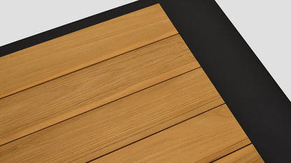 MACKENZIE ALU COFFEE TABLE