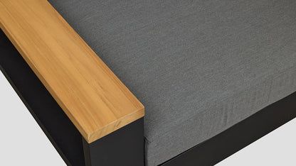 MACKENZIE ALU SINGLE SOFA