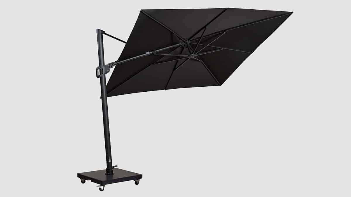 MALIBU CANTILEVER UMBRELLA – BLACK 3M