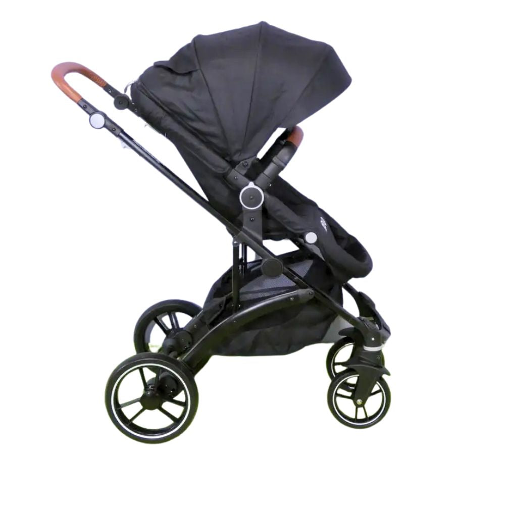 Neeva Carina Stroller* & Neeva I-Size Infant Capsule-Beige Trim (NBG1) Bundle