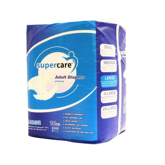 SuperCare Adult Diapers Size Large