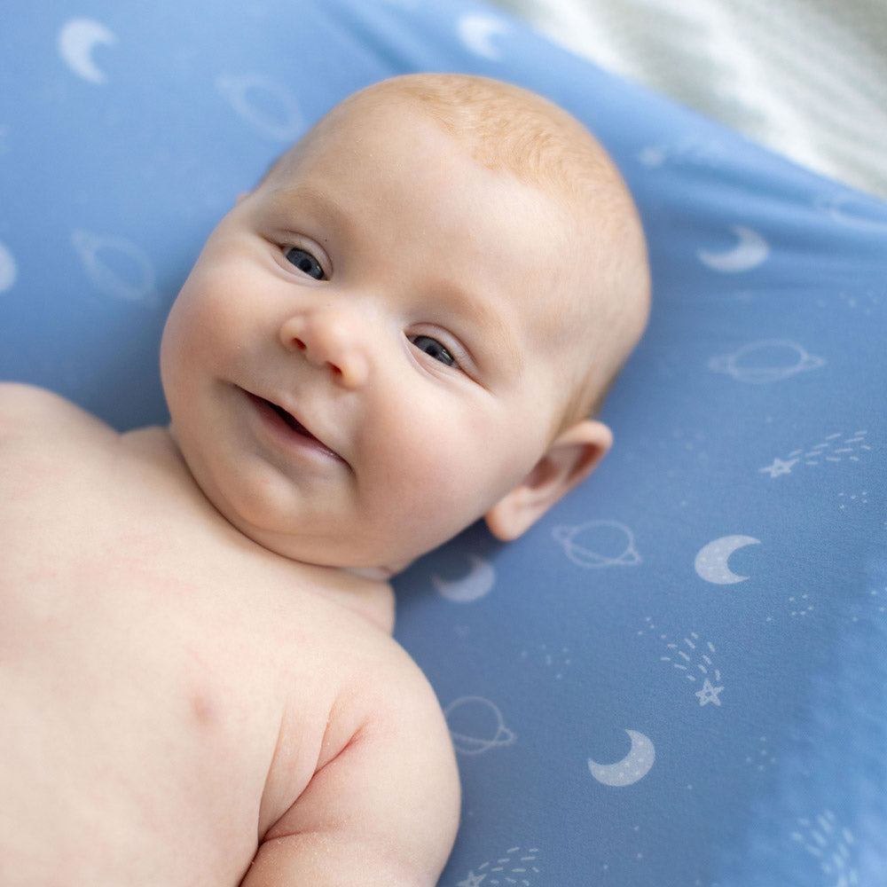 Bassinet Sheet & Change Mat Cover | Galaxy Quest