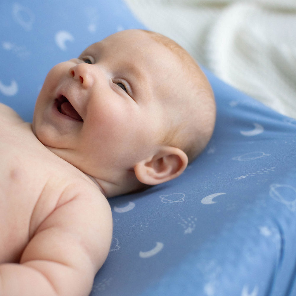 Bassinet Sheet & Change Mat Cover | Galaxy Quest