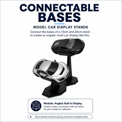 DisplayX 45°, 20cm Universal Model Car Display Stand