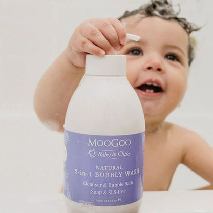 MooGoo - 2-in-1 Natural Bubbly Wash