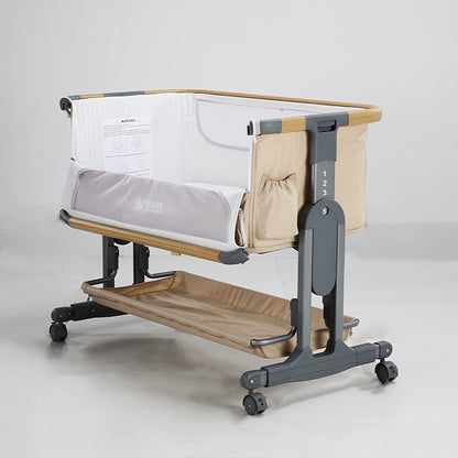 Baby Brightness Co Sleeper Bassinet Beige