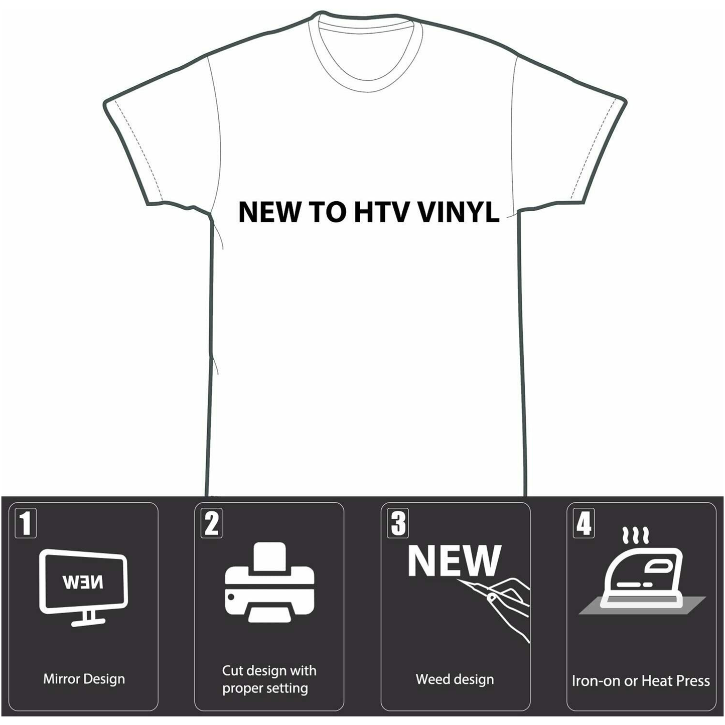 30x300cm Heat Transfer Vinyl Paper - Dark Green