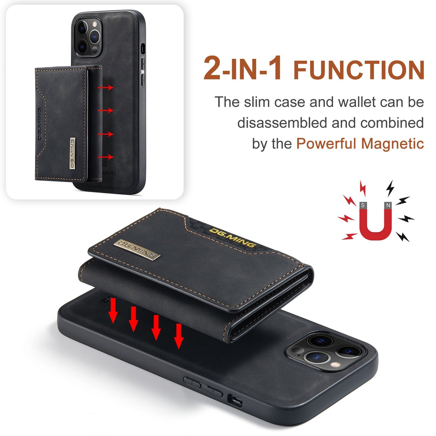 iPhone 14 Pro Max Wallet Case - salelink.co.nz
