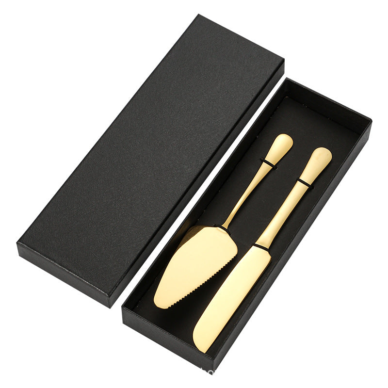 Stainless Steel Cake Server & Dessert Knife – Elegant Baking & Serving Tool
