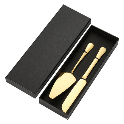 Stainless Steel Cake Server & Dessert Knife – Elegant Baking & Serving Tool