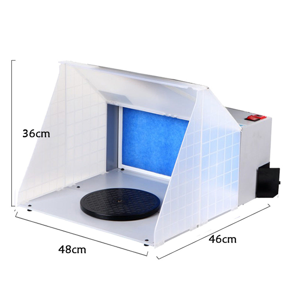 Spray Booth Hose Fan with Led Light