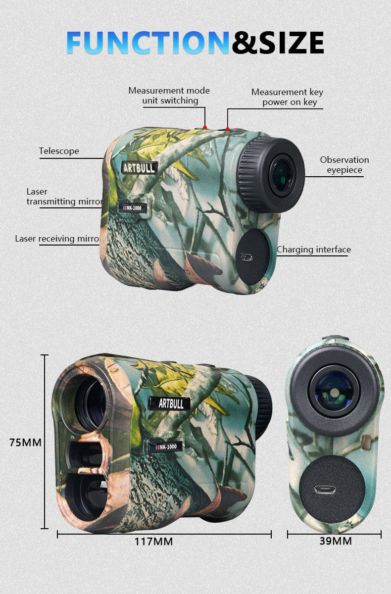1000M Range Finder - salelink.co.nz