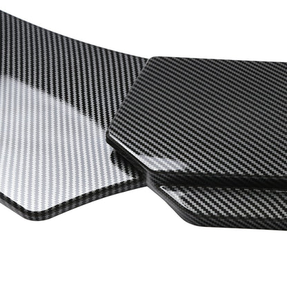 Universal Car Front Bumper Protector Lip Body Spoiler Splitter Kit