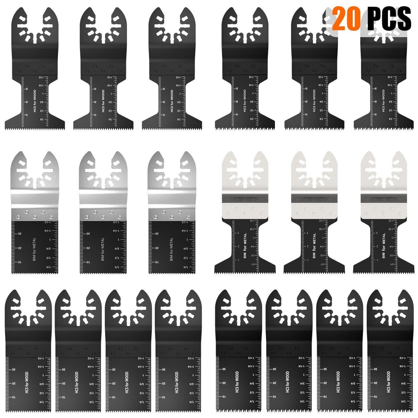 20X Multi Tool Oscillating Saw Blades
