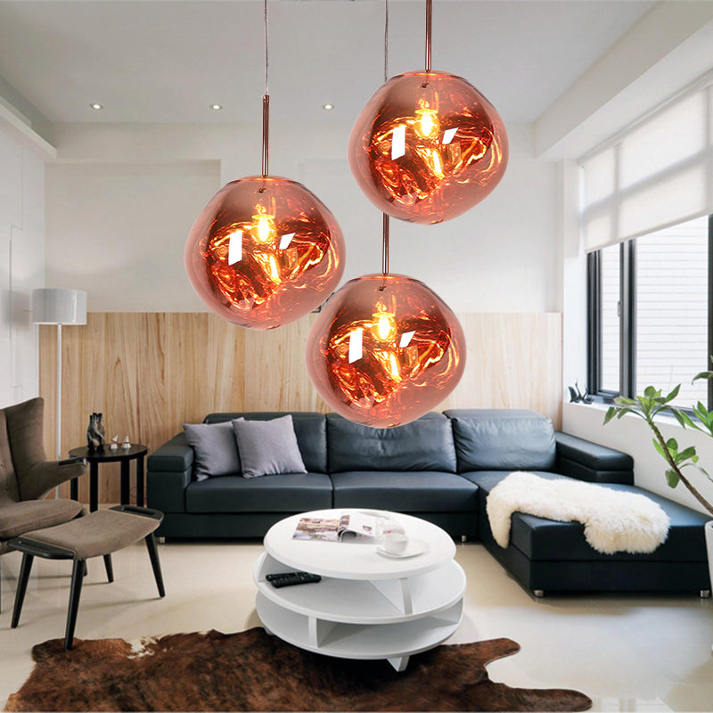 Lava Pendant Light Hanging Modern Round Hanging Lamp