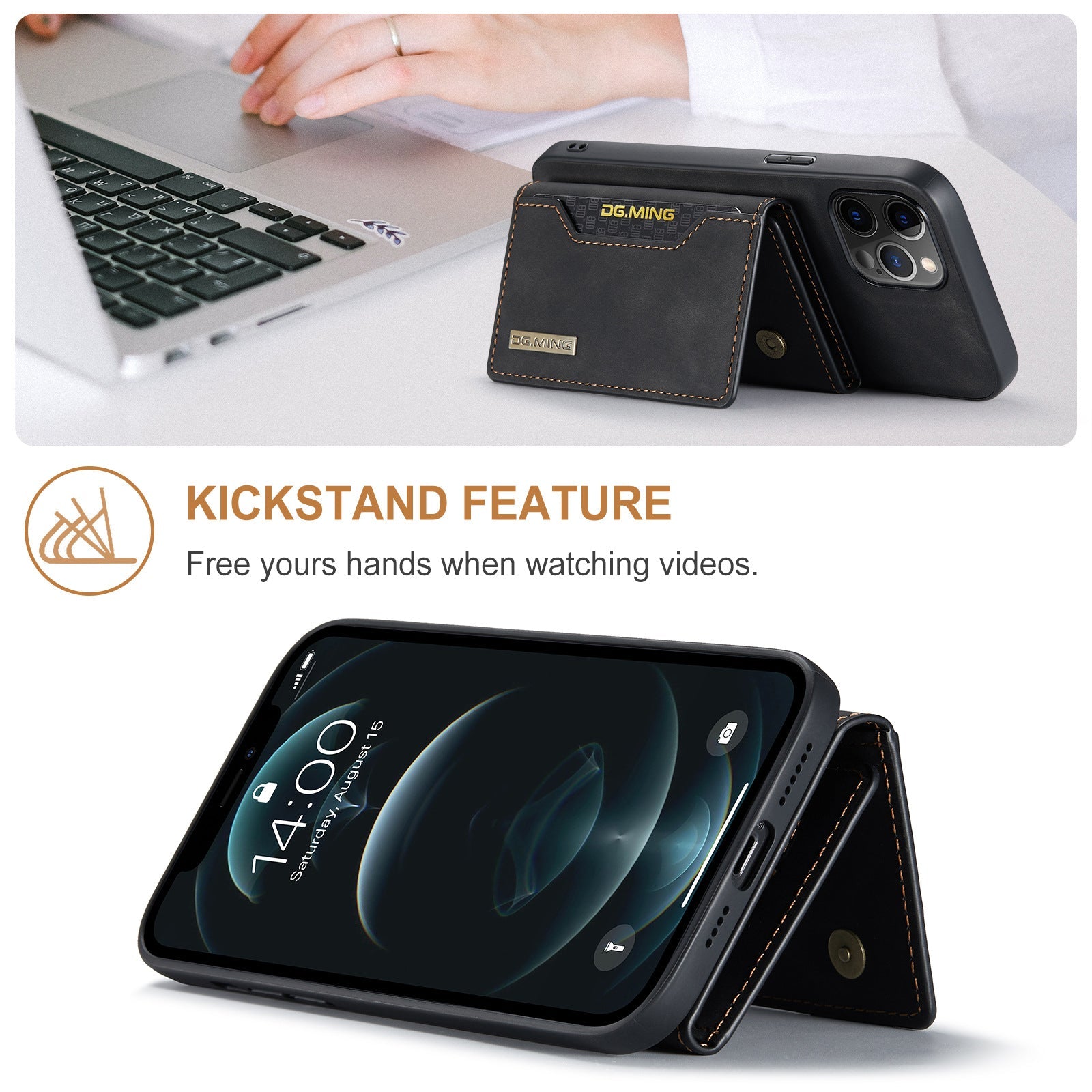 iPhone 14 Pro Max Wallet Case - salelink.co.nz