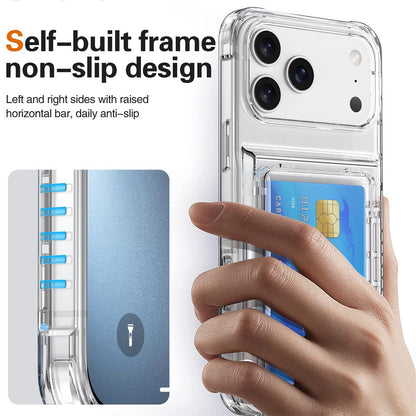 iPhone 17 Pro Case Clear Card